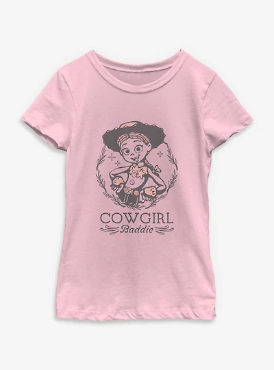 Disney Pixar Toy Story 5 Cowgirl Baddie Youth Girls T-Shirt