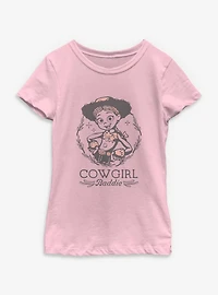 Disney Pixar Toy Story 5 Cowgirl Baddie Youth Girls T-Shirt