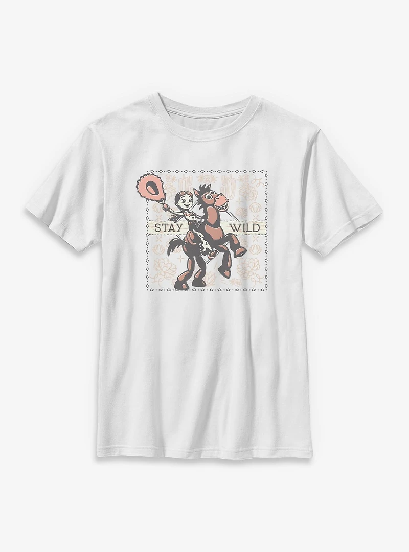 Disney Pixar Toy Story 5 Stay Wild Youth T-Shirt