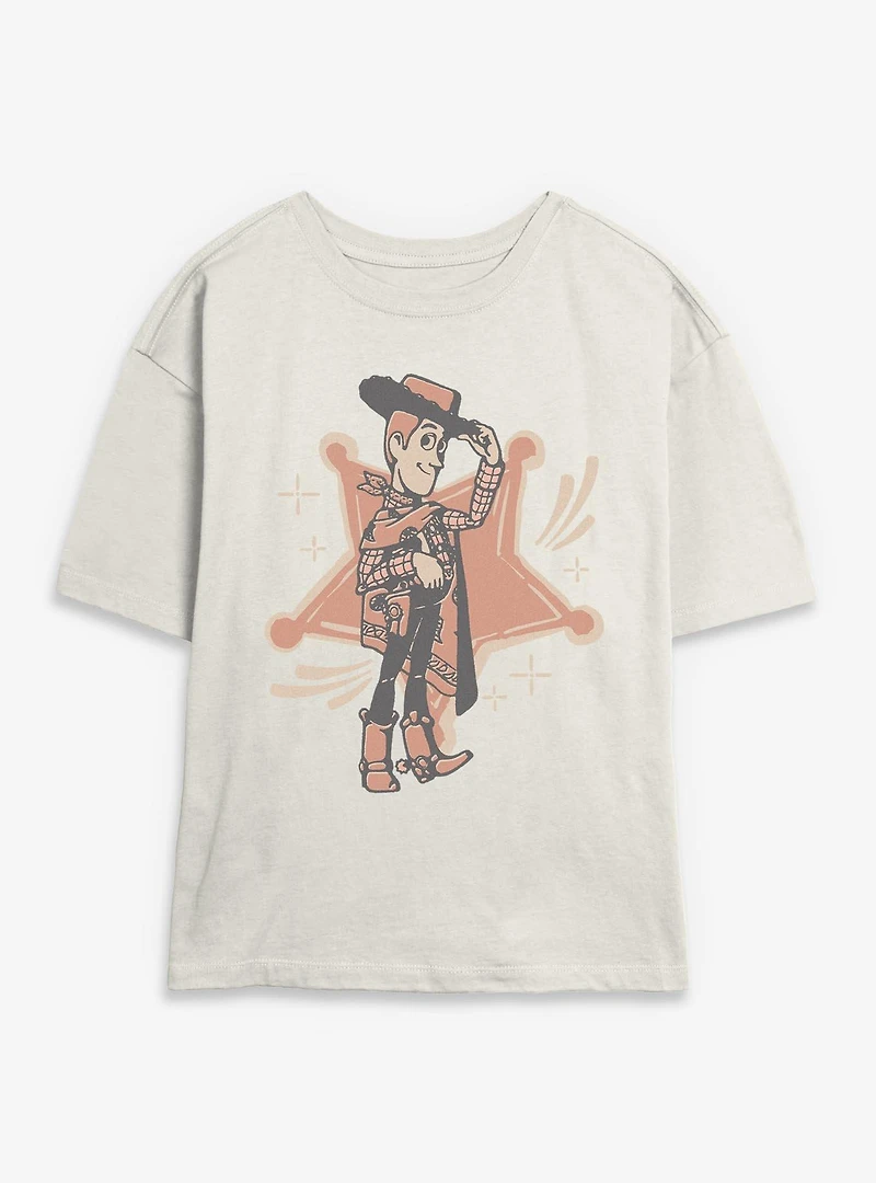 Disney Pixar Toy Story 5 I'm Woody Womens Skimmer Tee