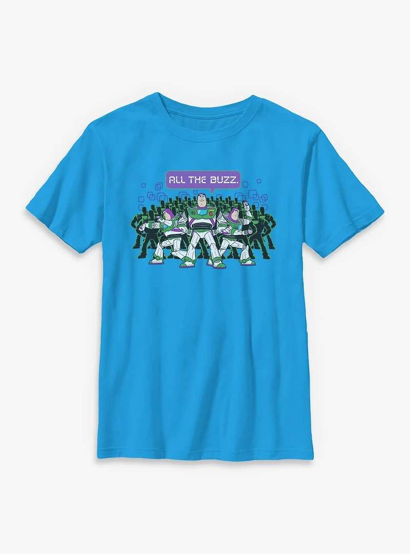 Disney Pixar Toy Story 5 All The Buzz Youth T-Shirt