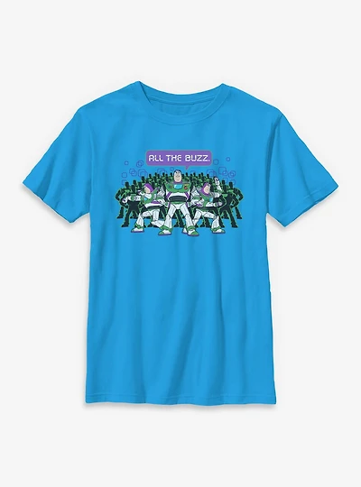 Disney Pixar Toy Story 5 All The Buzz Youth T-Shirt