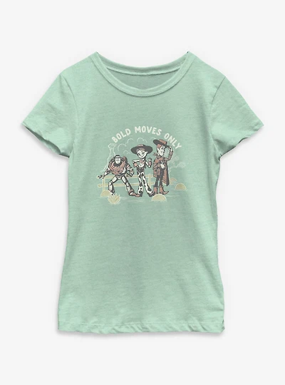 Disney Pixar Toy Story 5 Bold Moves Only Youth Girls T-Shirt