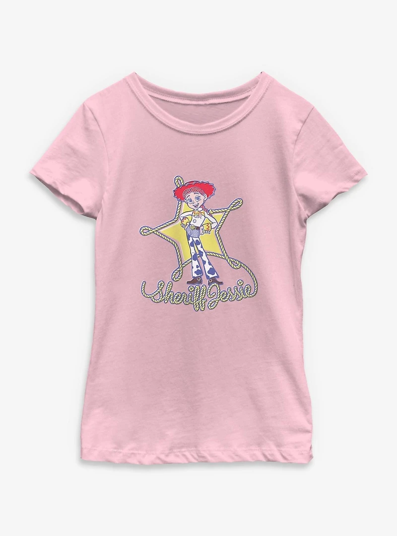 Disney Pixar Toy Story 5 Sheriff Jessie Youth Girls T-Shirt