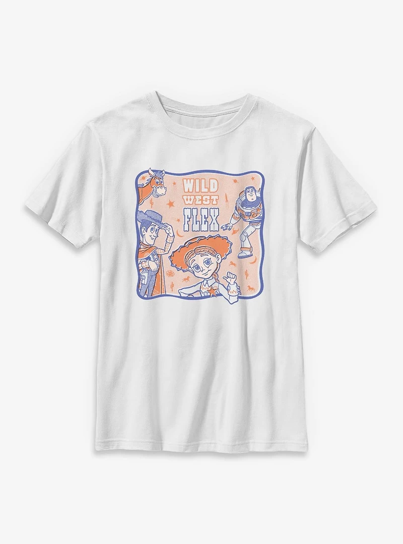 Disney Pixar Toy Story 5 Wild West Flex Youth T-Shirt