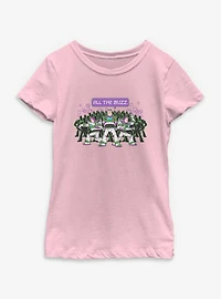 Disney Pixar Toy Story 5 All The Buzz Youth Girls T-Shirt