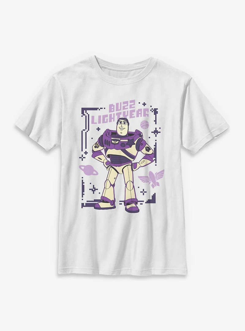 Disney Pixar Toy Story 5 Buzz Lightyear Pose Youth T-Shirt
