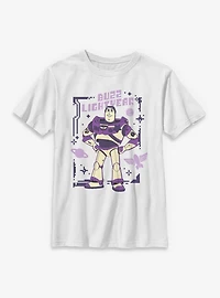 Disney Pixar Toy Story 5 Buzz Lightyear Pose Youth T-Shirt