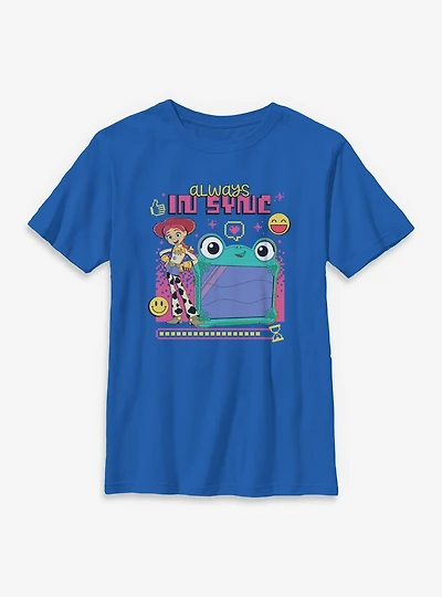 Disney Pixar Toy Story 5 Always Sync Youth T-Shirt