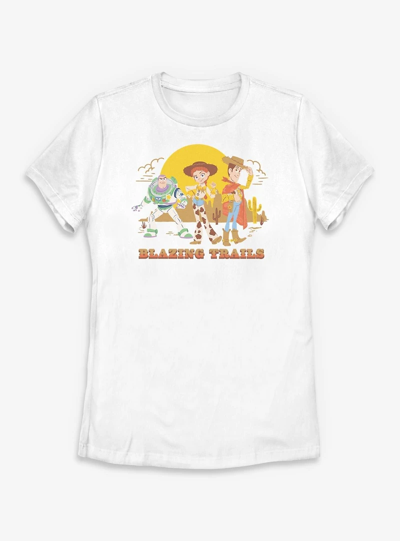Disney Pixar Toy Story 5 Blazing Trails Womens T-Shirt