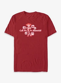 Disney Pixar Toy Story 5 Call Me The Sheriff T-Shirt