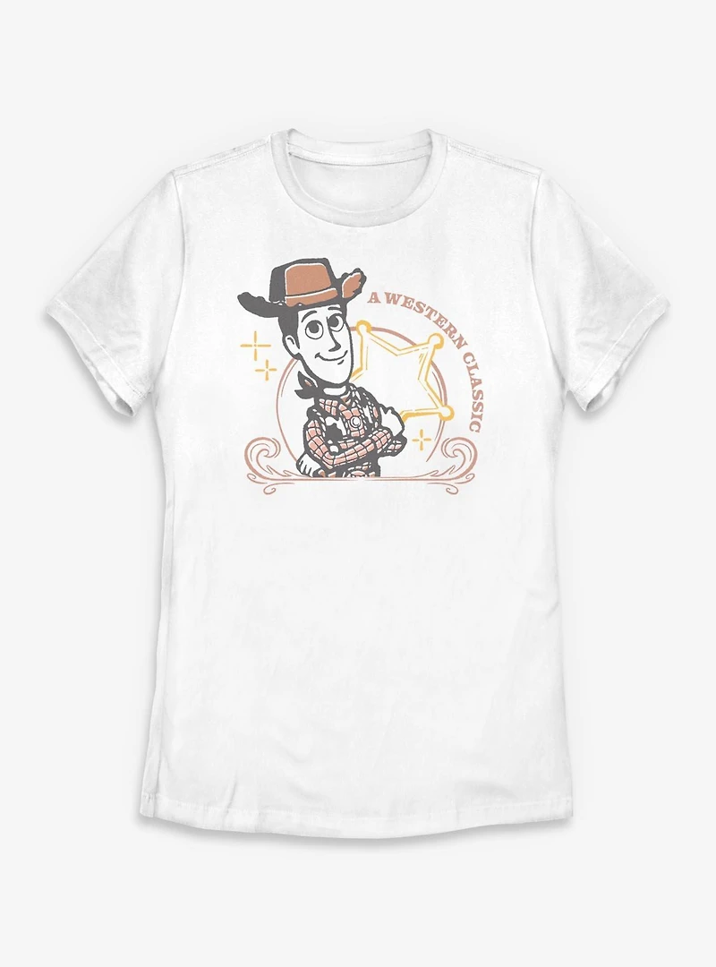 Disney Pixar Toy Story 5 A Western Classic Womens T-Shirt