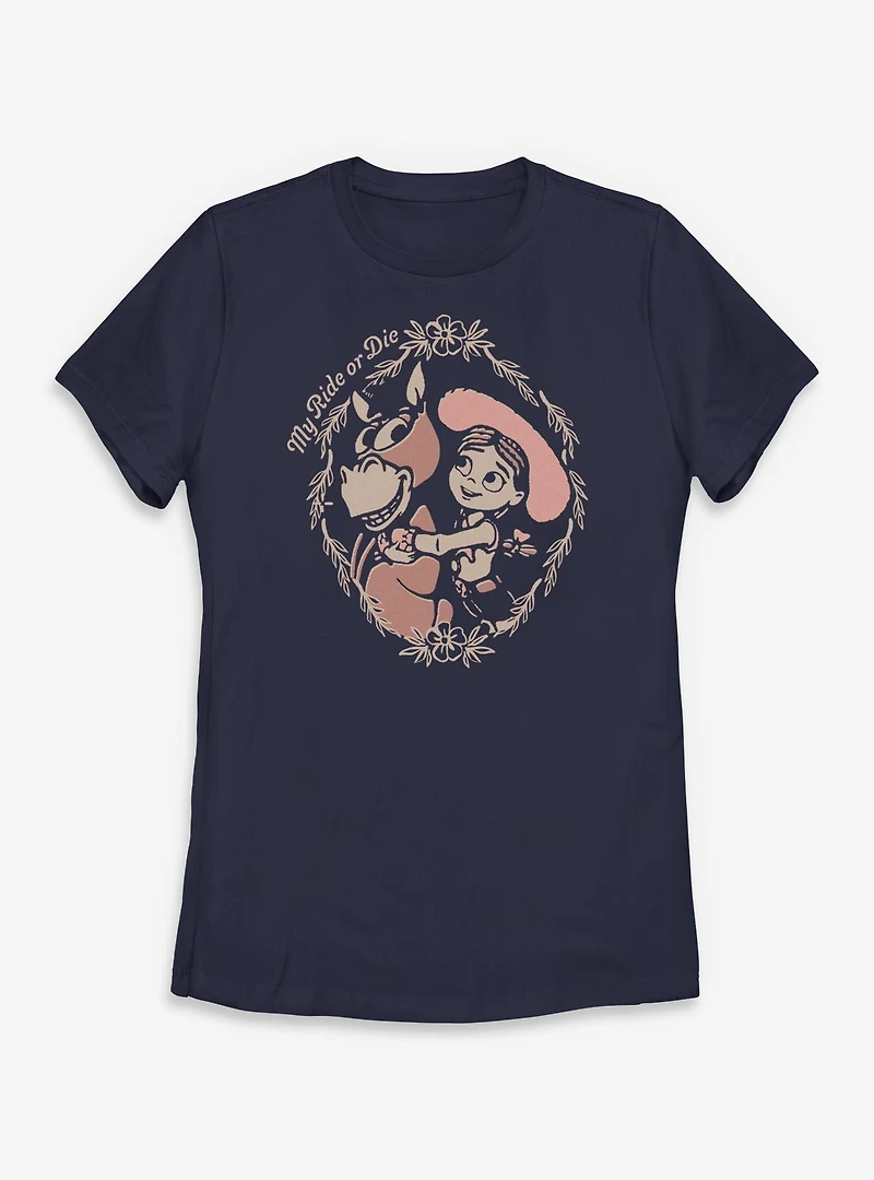 Disney Pixar Toy Story 5 Jessie And Horse Womens T-Shirt