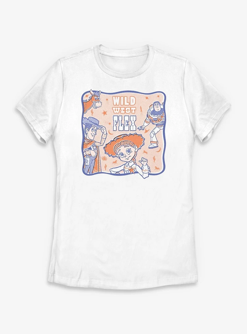 Disney Pixar Toy Story 5 Wild West Flex Womens T-Shirt