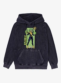 Marvel X-Men 97 Polaris Green Field Forces Mineral Wash Hoodie