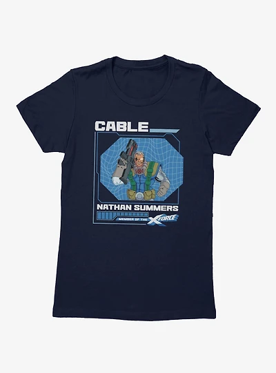 Marvel X-Men 97 X-Force Member Cable Summers Womens T-Shirt