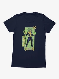 Marvel X-Men 97 Polaris Green Field Forces Womens T-Shirt