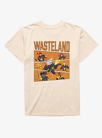 Marvel X-Men 97 Wasteland Panel Team Up Mineral Wash T-Shirt