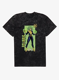 Marvel X-Men 97 Polaris Green Field Forces Mineral Wash T-Shirt