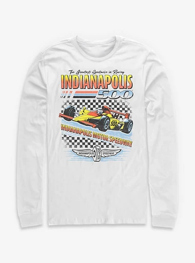 Indy 500 Race Checks Long-Sleeve T-Shirt