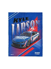 NASCAR Kyle Larson Comet Car Silk Touch Throw Blanket