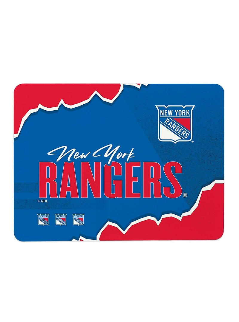 NHL New York Rangers Torn Small Mat