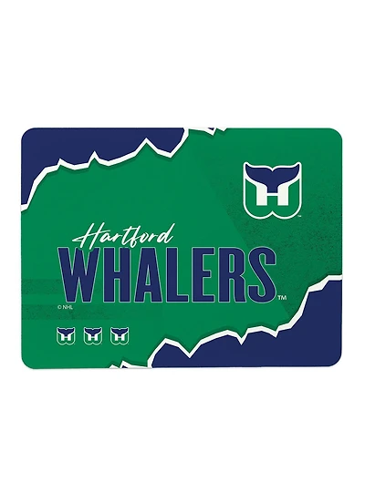 NHL Hartford Whalers Torn Small Mat
