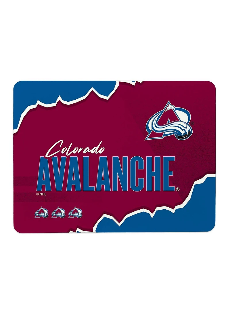 NHL Colorado Avalanche Torn Small Mat