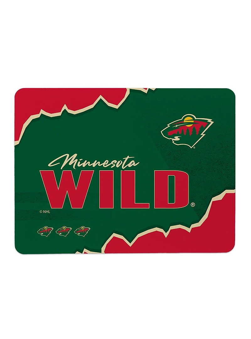 NHL Minnesota Wild Torn Small Mat