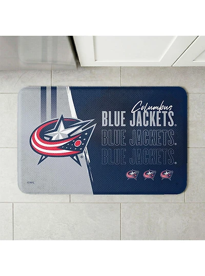 NHL Columbus Blue Jackets Painterly Floor Mat