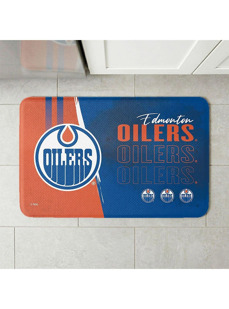NHL Edmonton Oilers Painterly Floor Mat