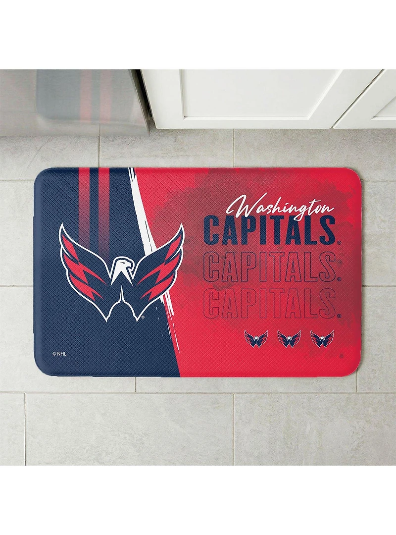 NHL Washington Capitals Painterly Floor Mat
