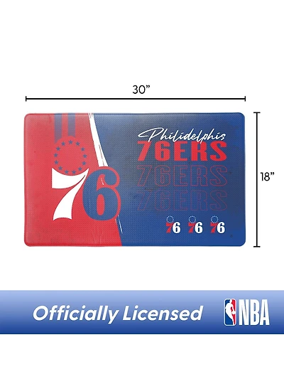 NBA Philadelphia 76ers Painterly Floor Mat