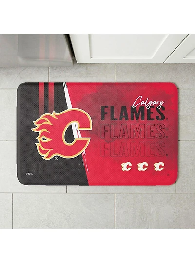NHL Calgary Flames Painterly Floor Mat