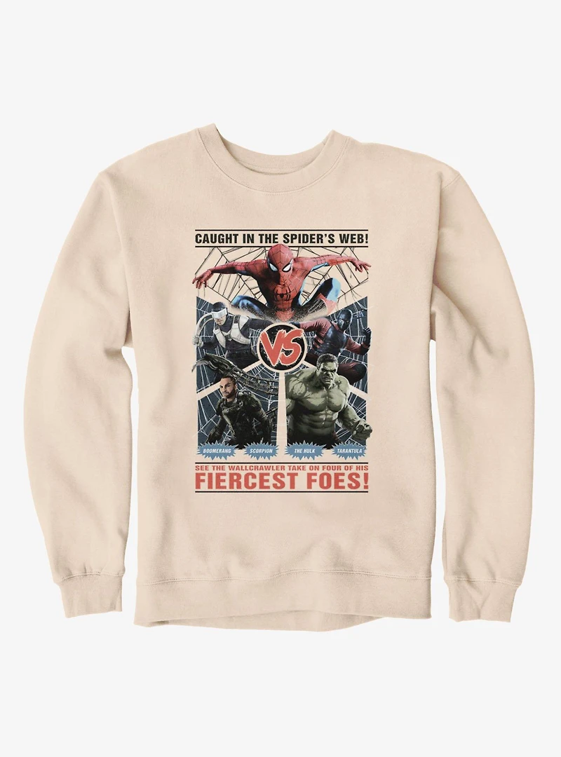 Marvel Spider-Man Brand New Day Vs Fiercest Foes Sweatshirt