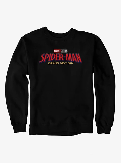 Marvel Spider-Man Brand New Day Full Color Logo Sweatshirt