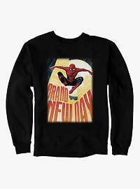 Marvel Spider-Man Brand New Day Building Leap Sweatshirt