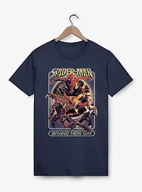 Marvel Spider-Man Brand New Day Leap Into Battle T-Shirt