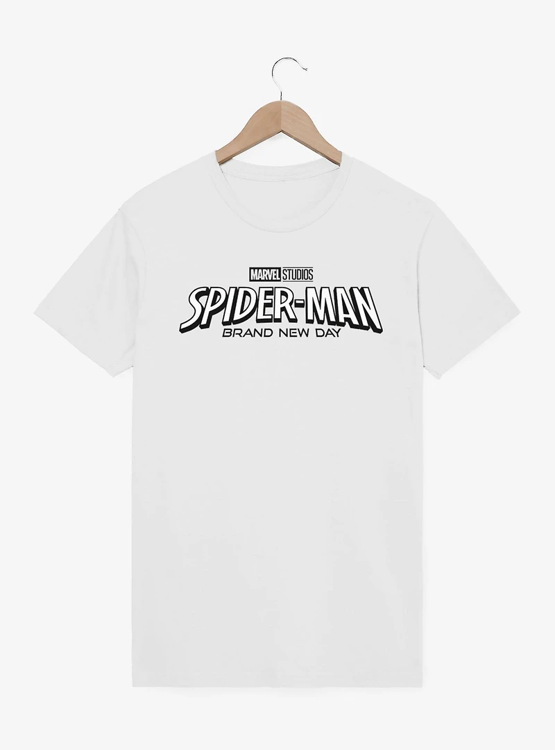 Marvel Spider-Man Brand New Day Movie Logo T-Shirt