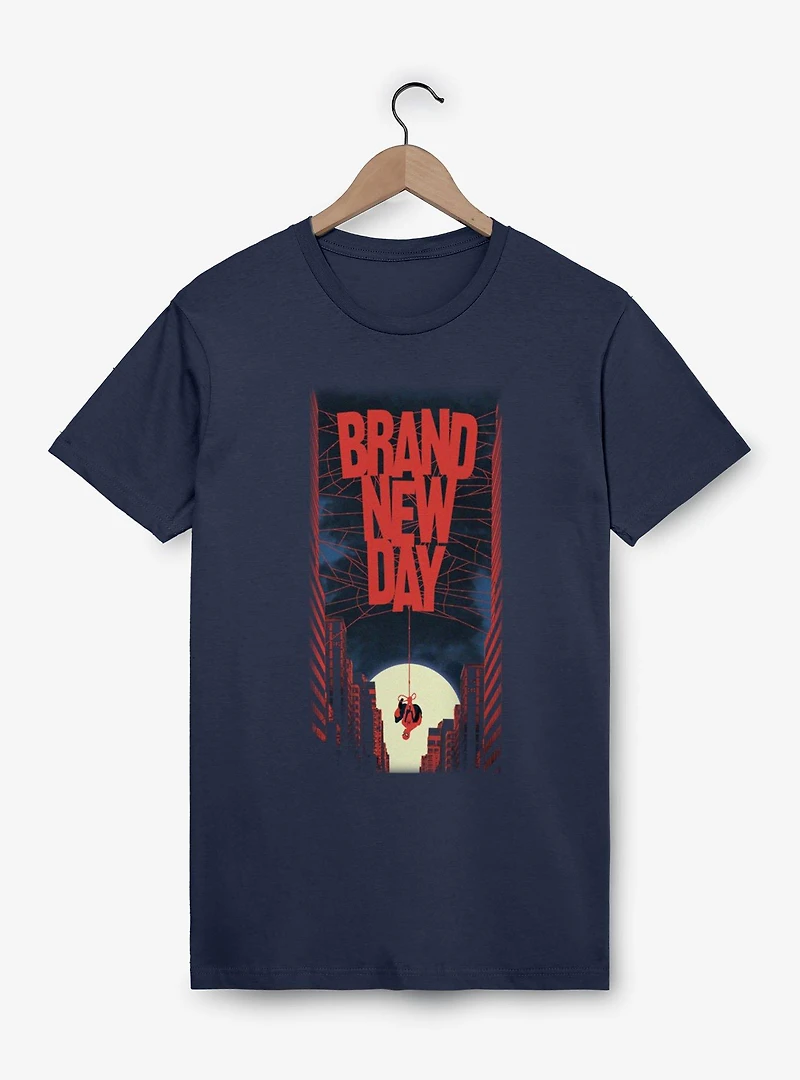 Marvel Spider-Man Brand New Day Spider Web Up The Night T-Shirt