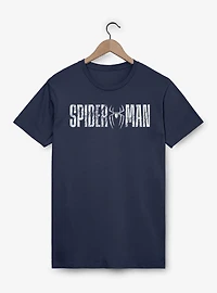 Marvel Spider-Man Brand New Day Web Texture Logo T-Shirt
