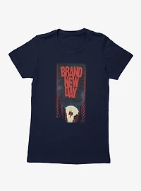 Marvel Spider-Man Brand New Day Spider Web Up The Night Womens T-Shirt