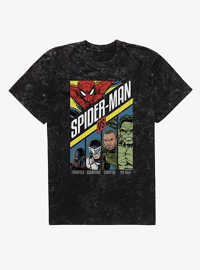 Marvel Spider-Man Brand New Day Vs All Mineral Wash T-Shirt
