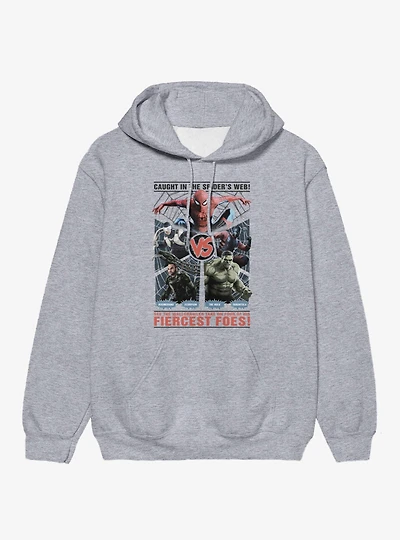 Marvel Spider-Man Brand New Day Vs Fiercest Foes Hoodie