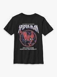 Marvel Venom  Great Power Responsibility Youth T-Shirt Box Lunch Exclusives