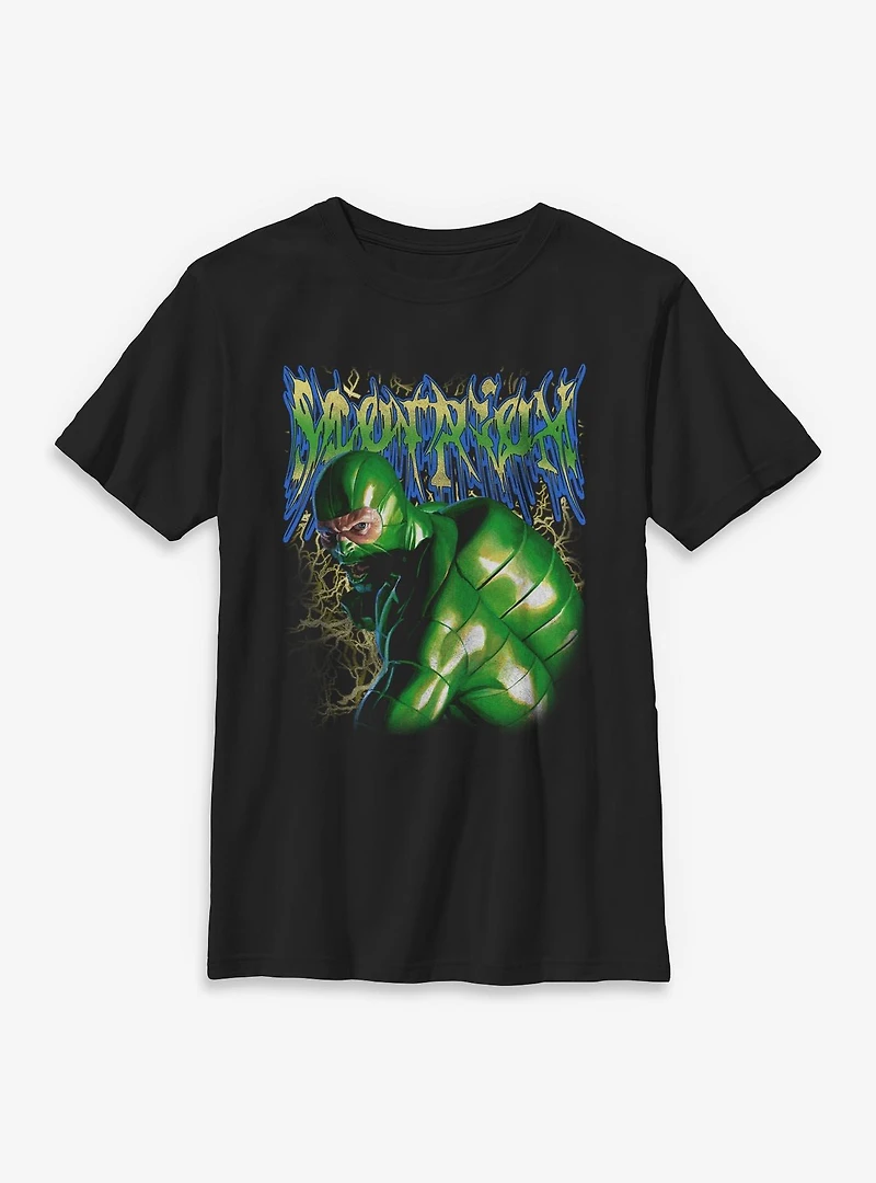 Marvel Venom Scorpion Lightning Youth T-Shirt Box Lunch Exclusives