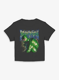 Marvel Venom  Scorpion Lightning Womens Baby Tee Box Lunch Exclusives