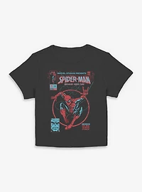 Marvel Spider-Man: Brand New Day  Comic Womens Baby Tee Box Lunch Exclusives