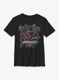Marvel Venom  Spider Man Tattoo Youth T-Shirt Box Lunch Exclusives