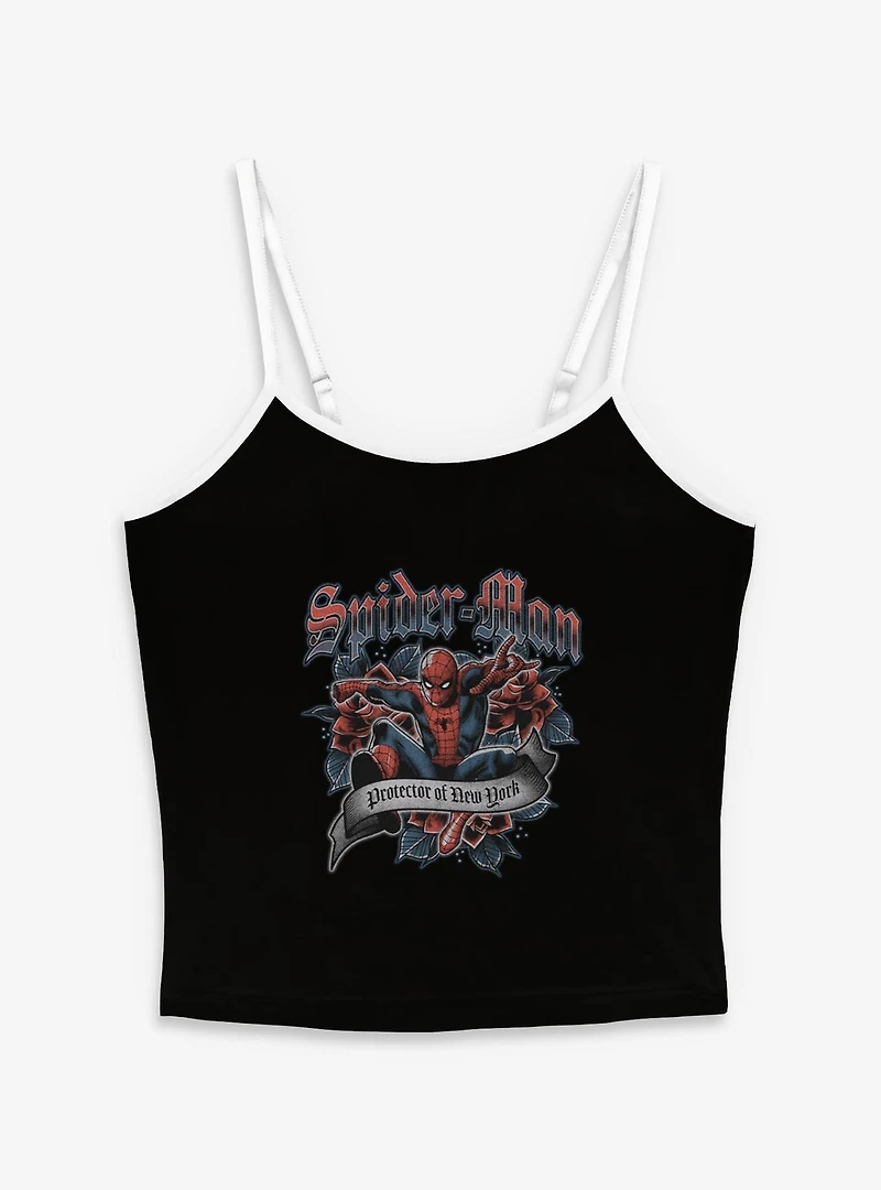 Marvel Venom Spider Man Tattoo Womens Cami Box Lunch Exclusives